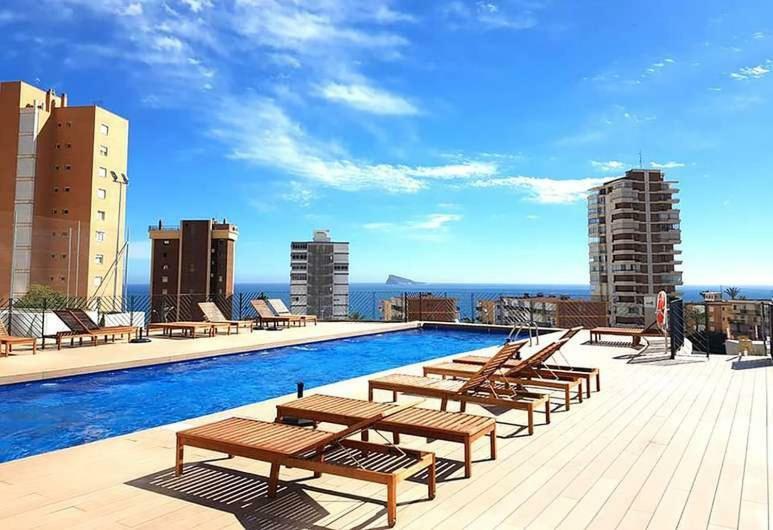Apartmán Sunset Drive 90210 Benidorm Exteriér fotografie